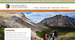 Desktop Screenshot of canadianrockieshiking.com